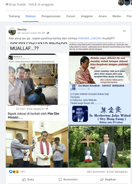 Cek Fakta Sejak Kapan Presiden Jokowi dan Istri jadi